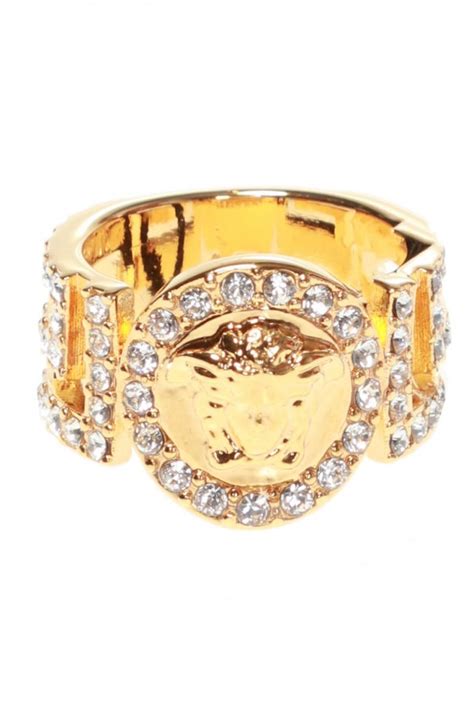 versace löwenkopfkette|versace rings for women.